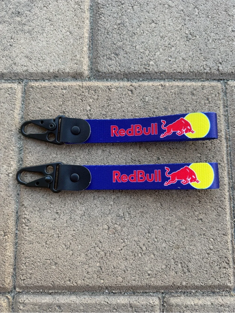 Red Bull Purple Logo Kids Keychain Strap